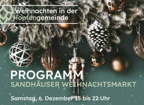 36. Sandhäuser Weihnachtsmarkt vom 6.-7. Dezember um den Lège-Cap-Ferret-Platz