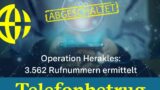 Schlag gegen Cyberkriminelle: Mehr als 3.500 Rufnummern abgeschaltet