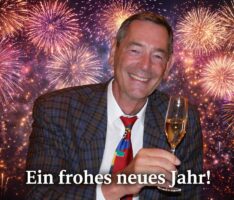 Neujahrswunsch: Möge es ein Jahr werden, auf das wir dankbar zurückblicken können