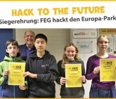 Hack To The Future: Das Fr.-Ebert-Gymnasium hackt den Europa-Park!