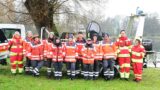 Gemeinsames Training mehrerer DLRG-Rettungshundestaffeln