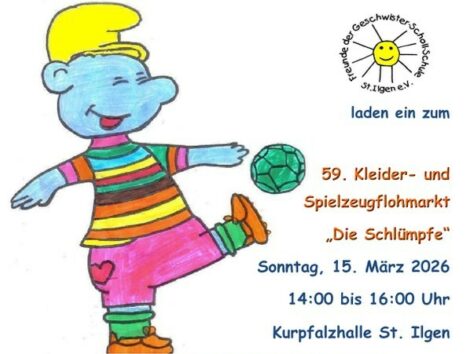 Fast schon Kult: Der „Schlümpfe“-Flohmarkt – Anmeldung nicht verpassen!