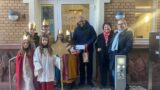 Sternsinger zu Besuch in den Leimener Rathäusern – Motto „Schule statt Fabrik“