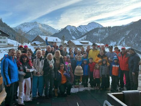 Tennisclub auf Skiausflug nach Berwang: </br>62 Teilnehmer – perfekte Verhältnisse