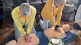 Reanimation und Defibrillations-Schulung der Übungsleiterinnen des VfG