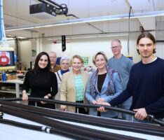 MdL Christiane Staab und Ministerin Dr. Nicole Hoffmeister-Kraut besuchen Kletti GmbH