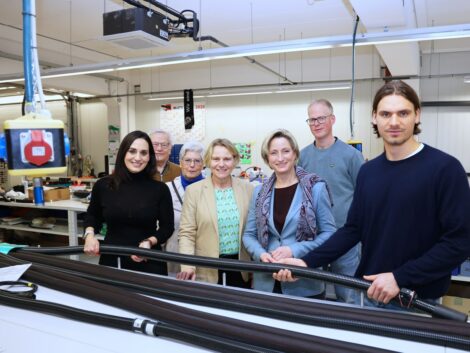 MdL Christiane Staab und Ministerin Dr. Nicole Hoffmeister-Kraut besuchen Kletti GmbH