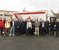 Treffen im RAZ Leimen: Blaulichtfamilie im Dialog mit Innenminister Thomas Strobl