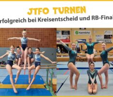 JtfO Turnen: U14-Team des FEG fürs Landesfinale qualifiziert