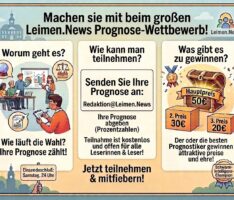 Prognose-Tipp zur Landtagswahl abgeben! Geldpreise und VIP-Einladung zu gewinnen
