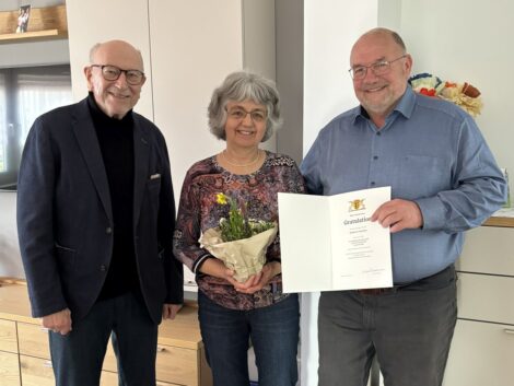 Seit der Schulzeit verbunden: <br>Goldene Hochzeit im Hause Gast