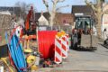 Breitbandausbau in Sandhausen: Bahnhofstraße wird ab 16. März gequert