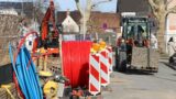 Breitbandausbau in Sandhausen: Bahnhofstraße wird ab 16. März gequert