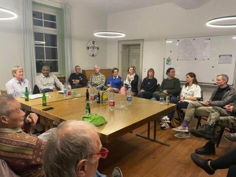 Informativ und kurzweilig: Bürgertreff in Gauangelloch mit OB John Ehret