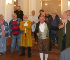 Historischer Stadtrundgang zum letzten Mal mit Michael Ullrich als Aaron Elias Seligmann