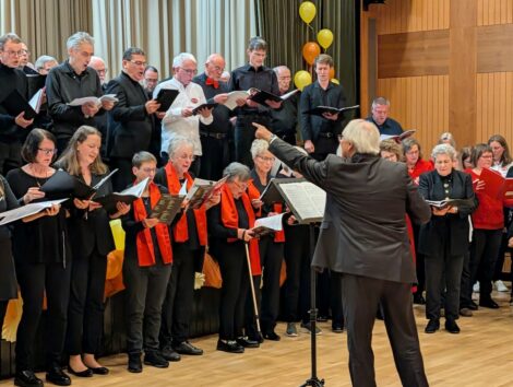 Jubiläumsabend der Liedertafel: <br>Finale Furioso mit „Thank You For The Music“