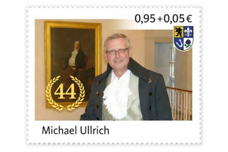 Philatelistisches Denkmal: Sonderbriefmarken Michael Ullrich & John Ehret