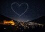 Starlink-Satelliten bilden leuchtendes Herz am Heidelberger Nachthimmel