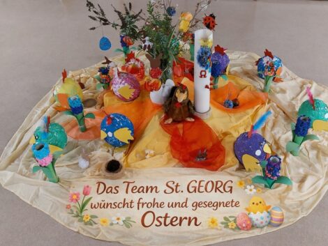 Feierliche Ostertage im kath. Kindergarten St. Georg