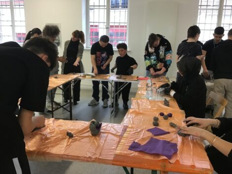 Kunstverein Leimen – Workshop Magie Papier passend zur aktuellen Ausstellung