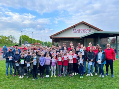 TV Germania St. Ilgen verlieh 99 Mal das Deutsche Sportabzeichen für das Jahr 2025