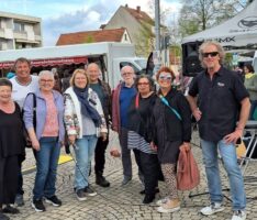 Stadt-Teil-Verein St. Ilgen begrüßte 100. Mitglied auf Nachmittags-Wochenmarkt