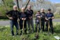 Baumpflanzaktion des Obst-, Wein- und Gartenbauvereins in der Wildobstanlage