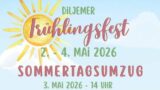 Diljemer Frühlingsfest auf dem Willi-Laub-Platz mit Sommertagsumzug