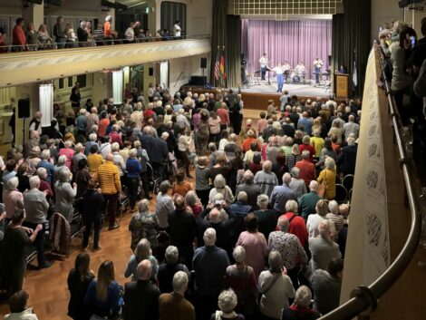 Broadway-Feeling im Portland Forum: <br>US Army Band begeisterte über 500 Gäste