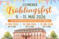 Leimener Frühlingsfest vom 9. – 11. Mai: Gemeinsam den Frühling feiern