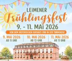 Leimener Frühlingsfest vom 9. – 11. Mai: Gemeinsam den Frühling feiern
