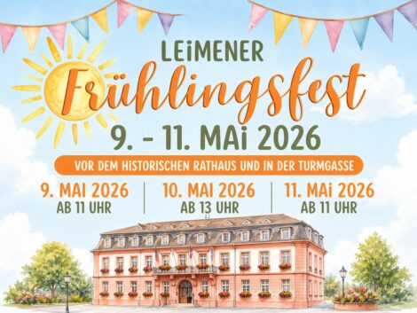 Leimener Frühlingsfest vom 9. – 11. Mai: Gemeinsam den Frühling feiern