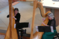 Zwei Harfen füllten die Ägidiuskirche: Duo Cordaliante spielte in St. Ilgen