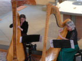 Zwei Harfen füllten die Ägidiuskirche: Duo Cordaliante spielte in St. Ilgen