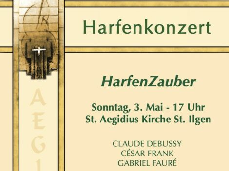 HarfenZauber in St. Ilgen: Duo Cordaliante spielt heute in St. Aegidius Kirche