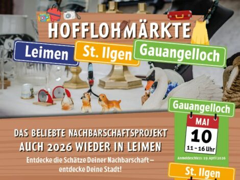 Es geht los in Gauangelloch: <br>Die Saison der Leimener Hofflohmärkte startet!