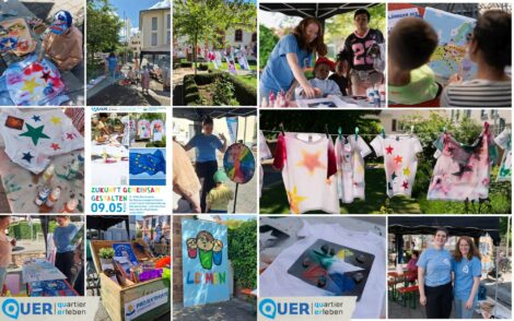 Quartiersmanagement Leimen beim Tag der Städtebau-Förderung und Europatag