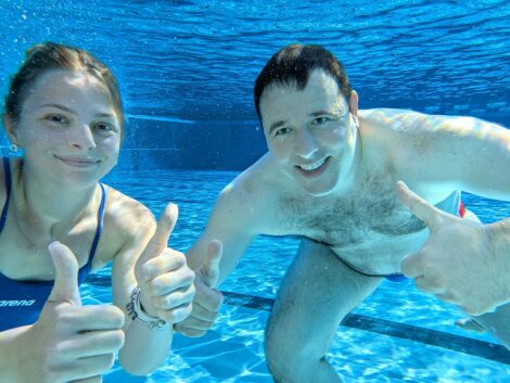 So schön war es noch nie: Freibad bei strahlendem Sonnenschein und 30° eröffnet