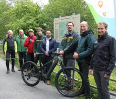 28 Kilometer durch Wald und Höhenlagen: Neue Mountainbike-Route eröffnet