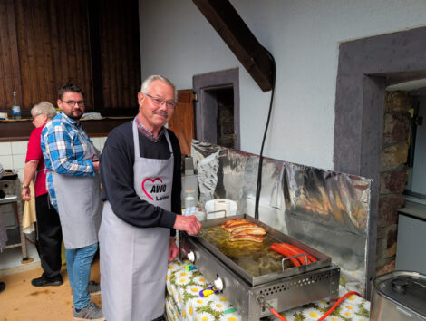 Zwischen Regenpausen und Aufstiegsfreude: Das AWO-Hoffest in Leimen