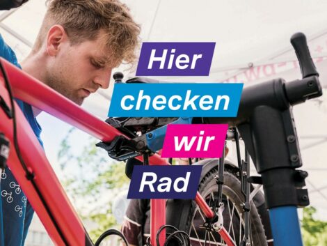 Kostenloser Sicherheitscheck vor dem Start des STADTRADELN