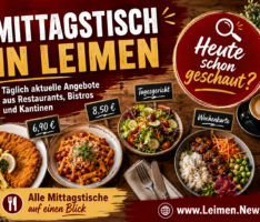 Mittagspause in Leimen? Ein Blick auf die aktuelle Mittagstisch-Übersicht lohnt sich