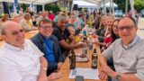 Das Angellocher Unterdorffest ist „ausgewandert“ – Gefeiert wurde auf dem Rathausplatz