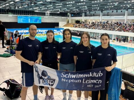 SK Neptun-Team glänzt in Berlin – <br>Vereinsrekord bei der DM