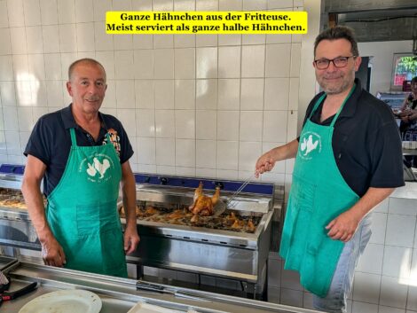 „Ein ganzes halbes Hähnchen, bitte!“ – Hier musste niemand zwischen Wings und Keulen wählen