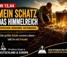 „Mein Schatz: Das Himmelreich“ – <br>Das Geistliche Wort #774