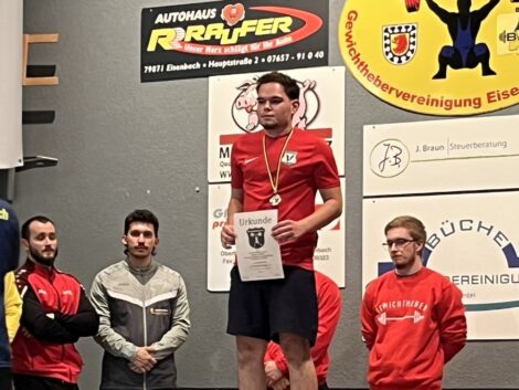 Gold für den AC Germania St. Ilgen: <br>Tarik Kurtovic wird Landesmeister