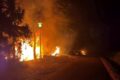 Brandstiftung zerstört Schuppen des Tennisclubs Gauangelloch – „GoFundMe“ läuft