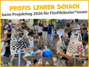Schachprojekt im Rahmen des Projekttages der Stufe 5