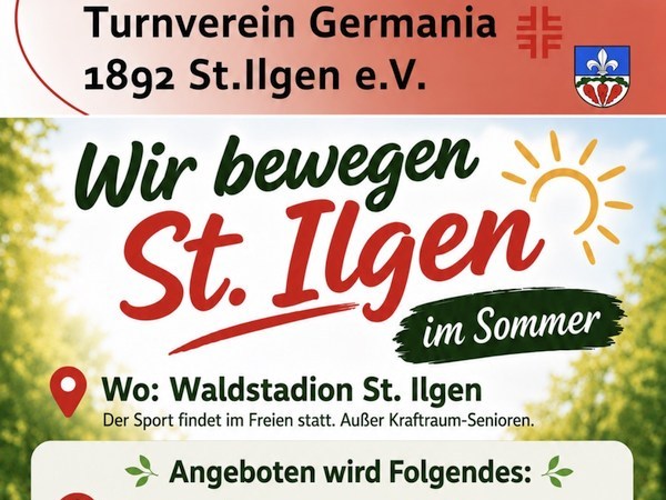 TV Germania St. Ilgen: Wir bewegen St. Ilgen im Sommer